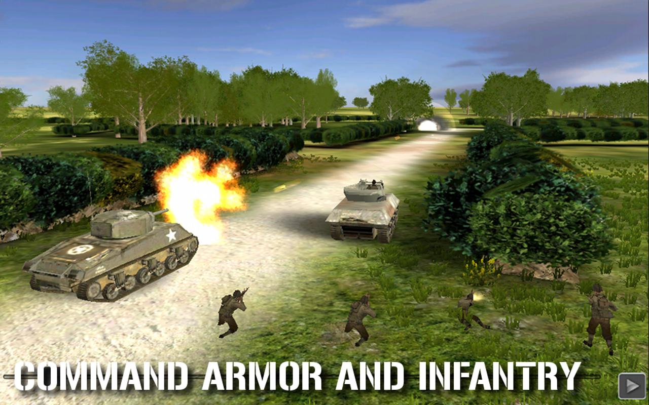 Android application Combat Mission : Touch screenshort