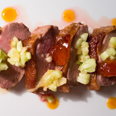 Duck Breast with Chipotle-Lime Cucumber Relish