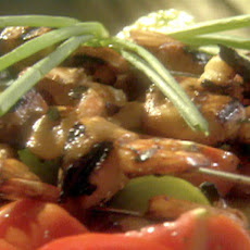 Teriyaki Glazed Seafood Kebabs