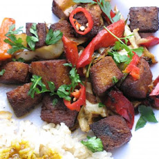 Baked Marinated Tofu