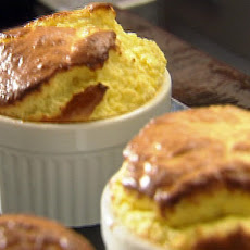 Blue Cheese Souffle with Fresh Figs and Honey