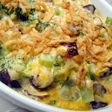 Broccoli & Mushroom Casserole