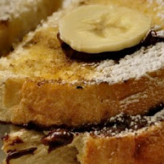 Grilled Banana and Nutella Panini