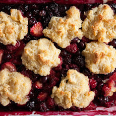 Brown Sugar Berry Cobbler