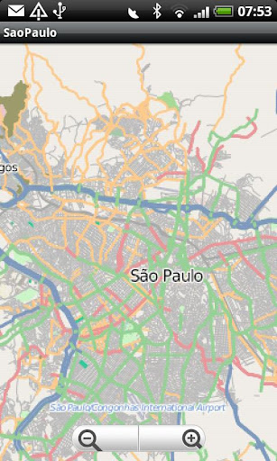 Sao Paolo Street Map
