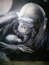 Grafite Mamãe Gorila