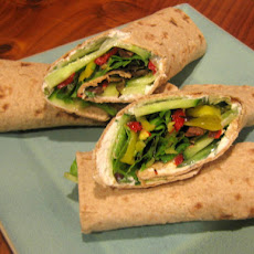 Greek Garden Lavash Wraps