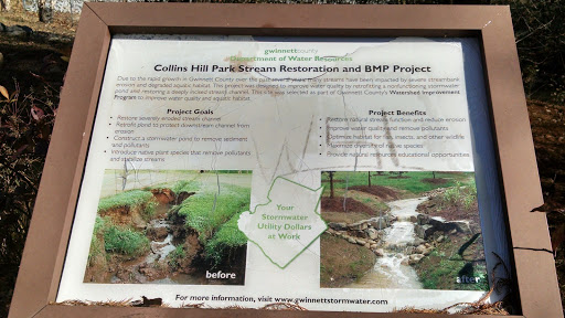 Collins Hill Park Stream Restoration Project 