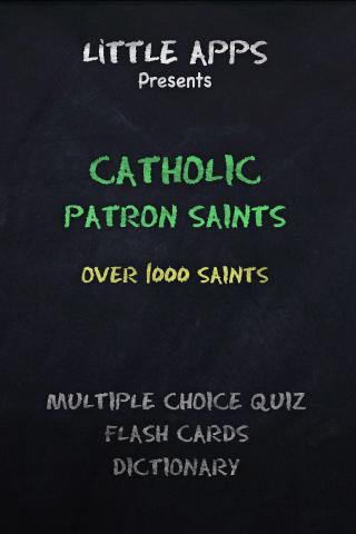 1000 CATHOLIC PATRON SAINTS