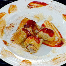 Chicken and Andouille Strudels