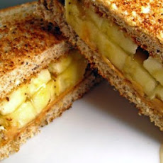 Elvis Presley's Hot Peanut Butter and Banana Sandwich