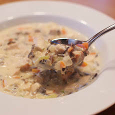 Chicken Wild Rice Soup from the Pastor's Wife