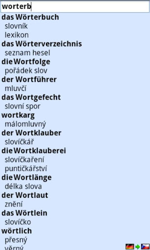 【免費教育App】LIVE Dictionary Czech-German-APP點子
