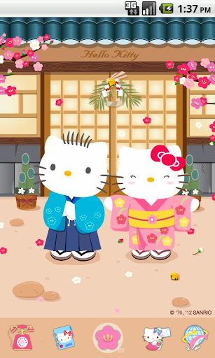Hello Kitty in Japan Theme