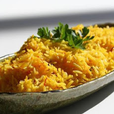 Saffron Steamed Plain Basmati Rice