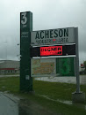 Acheson Industrial Zone 3 Sign