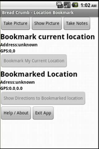 Breadcrumb Location Bookmark