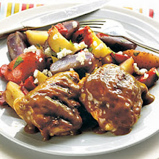 Sweet Mustard Chicken Thighs