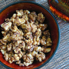 Maple Sugared Walnuts (or Pecans)