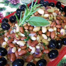 Warm Bean and Herb Salad