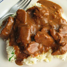 Yum-O Stewed Beef in Smoky Mustard Sauce
