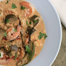 Spicy Goan Shrimp Curry With Eggplant