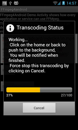 ffmpeg-4-android for android screenshot