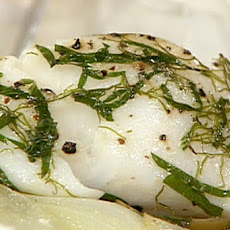 Cod in a Sack with Fennel and Onion