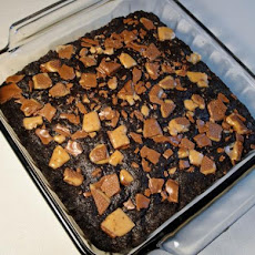 Fudgy Mocha-Toffee Brownies