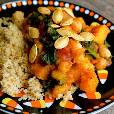 Pumpkin and Kale Stew