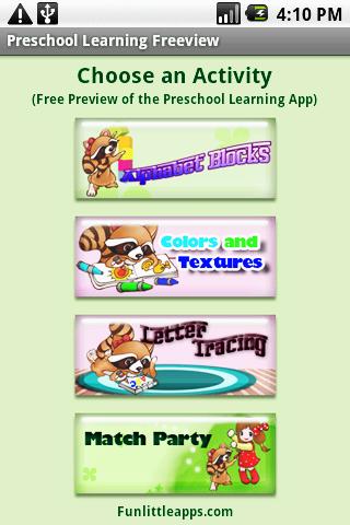 【免費休閒App】Preschool Learning Freeview-APP點子