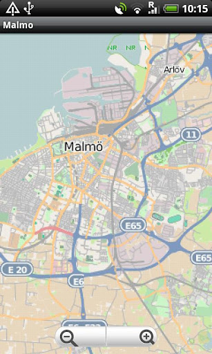 Malmo Street Map