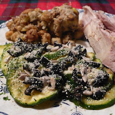 Summer Time Easy Courgette - Zucchini Carpaccio