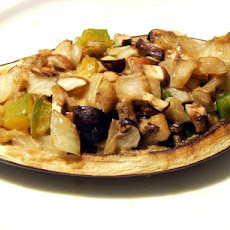 Acadia's Stuffed Eggplant