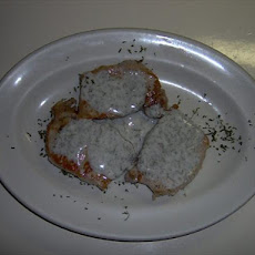 Lamb Chops With Yogurt Rosemary and Dill Sauce