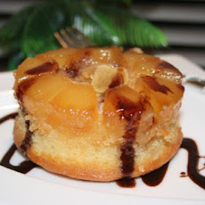 Pineapple-Garlic Upside Down Cake