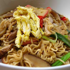 Grandma's Souped up Ramen Noodle Soup