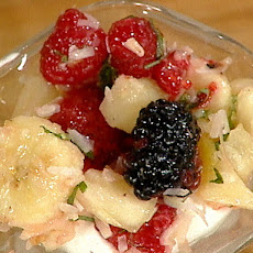 Kicked Up Ambrosia Salad Parfaits