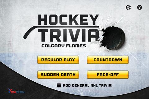 Hockey Trivia-Flames