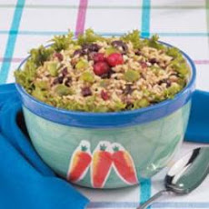 Wild Rice Barley Salad