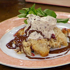 White Chocolate Banana Bread Pudding