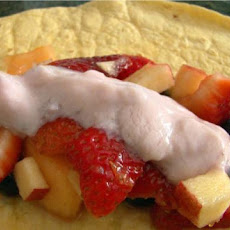 Fresh Fruit Salad Pita