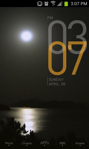 Moonriver Theme GO Launcher EX