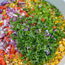 Cold Corn Salad with Some Heat