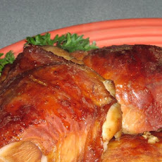 Crispy Oven Baked Chicken Thighs