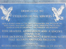 Molalla Veterans Plaque
