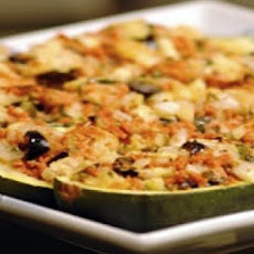 Zucchini Boats on the Grill