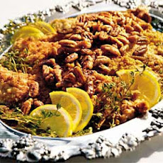 Catfish Pecan With Lemon-Thyme-Pecan Butter
