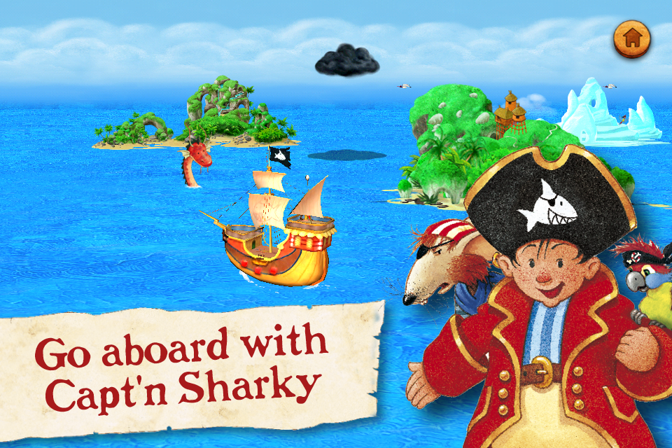 Android application Captn Sharky Sea Adventures screenshort