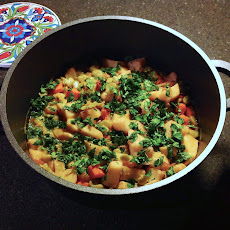 Celery Roots cooked with Olive Oil